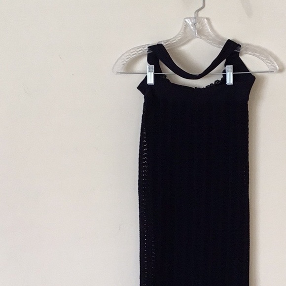 Guess by Marciano Bodycon Dress Halter Black Eyele… - Picture 2 of 5